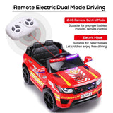 12V Electric Kids Vehicle with Remote Control and Music for Ages 3-8
