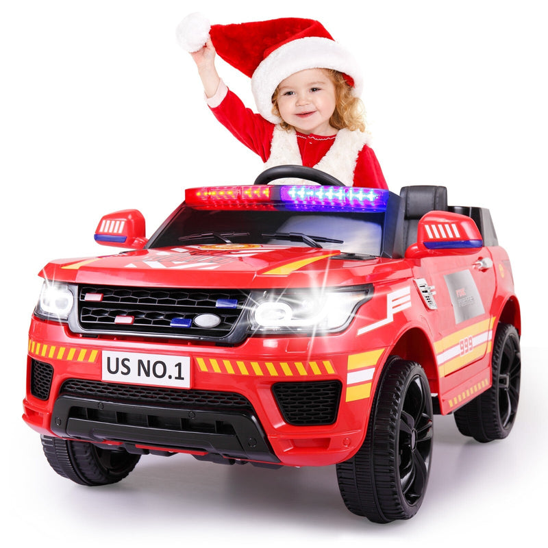 12V Electric Kids Vehicle with Remote Control and Music for Ages 3-8