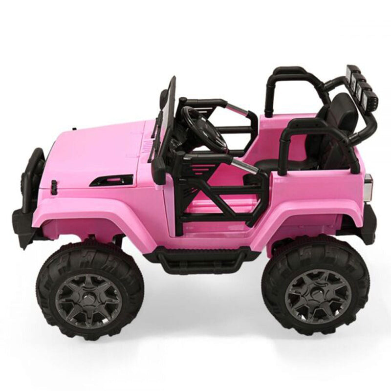 TOBBI 12V Kids Electric Wrangler Ride On Toy with Remote Control