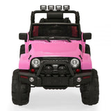 TOBBI 12V Kids Electric Wrangler Ride On Toy with Remote Control