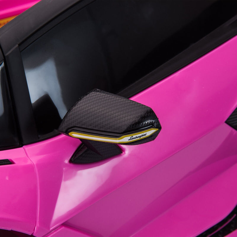 TOBBI 12V Kids Lamborghini SIAN Electric Ride-On Car with Parental Remote Control