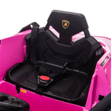 TOBBI 12V Kids Lamborghini SIAN Electric Ride-On Car with Parental Remote Control