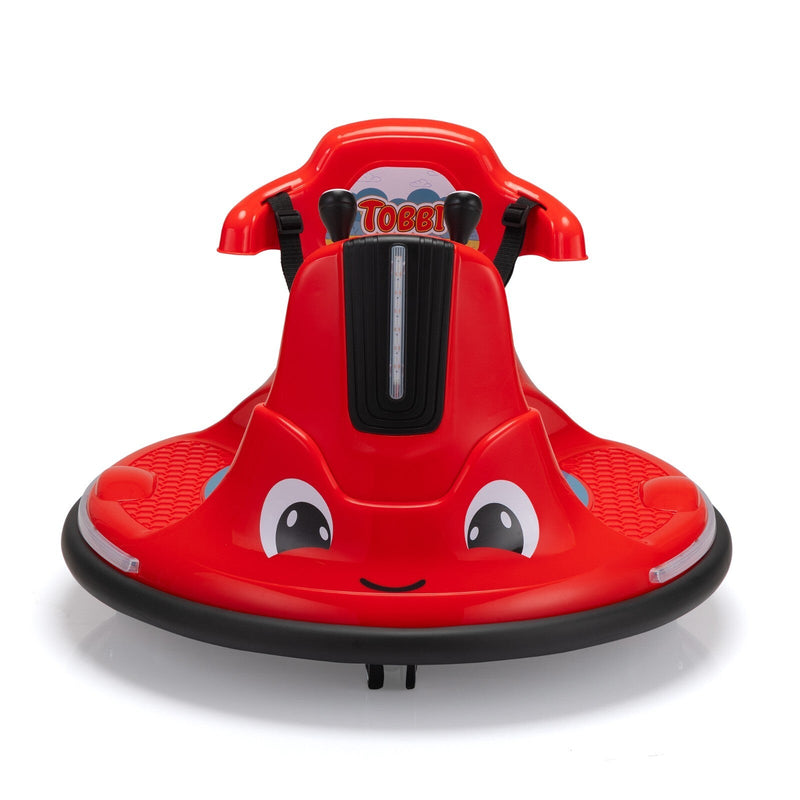 12V Electric Ride-On Snail Bumper Car with Remote Control for Toddlers