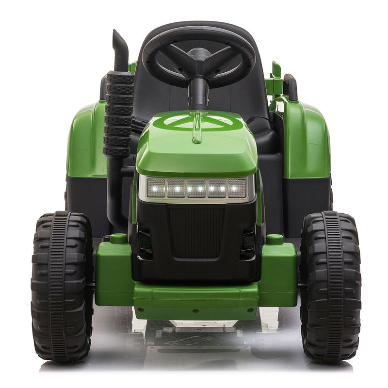 TOBBI 12V Kids Ride-On Tractor with Detachable Trailer - Electric Vehicle for Endless Fun!
