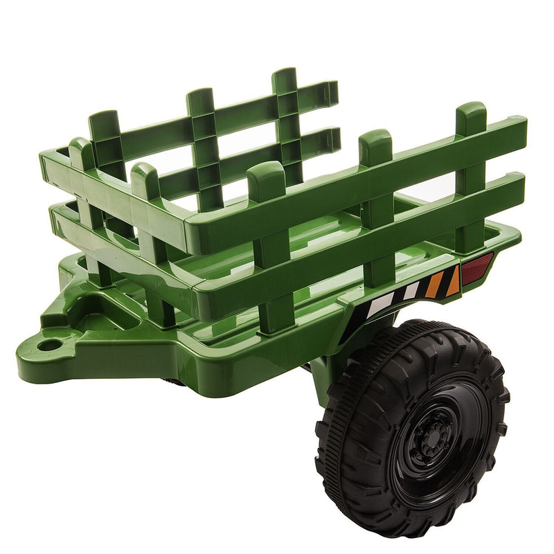 TOBBI 12V Kids Ride-On Tractor with Detachable Trailer - Electric Vehicle for Endless Fun!