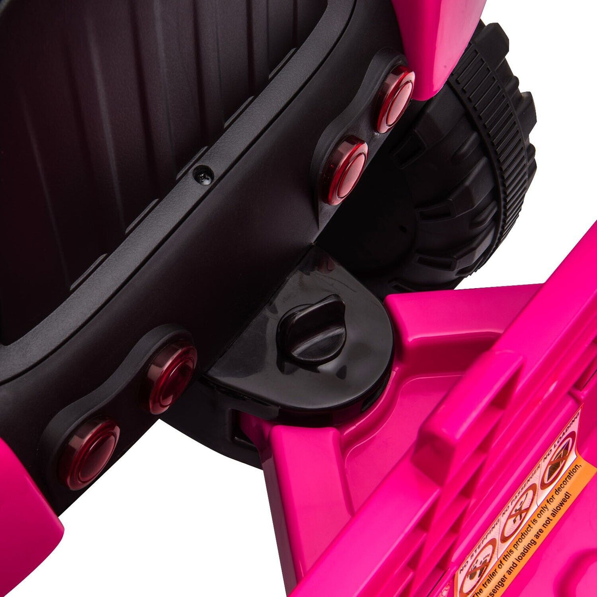 TOBBI 12V Kids Ride-On Tractor with Trailer and Dual Motors - Perfect Gift for Young Drivers