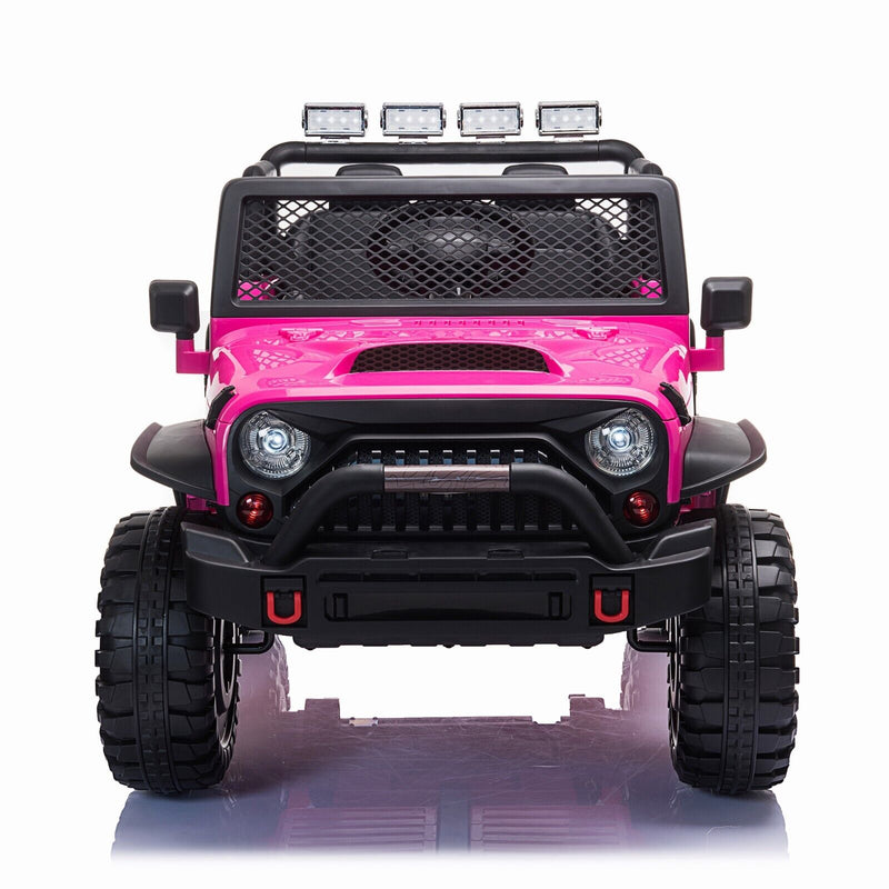 TOBBI 12V Kids Ride-On Truck with Remote Control and Electric Battery Power