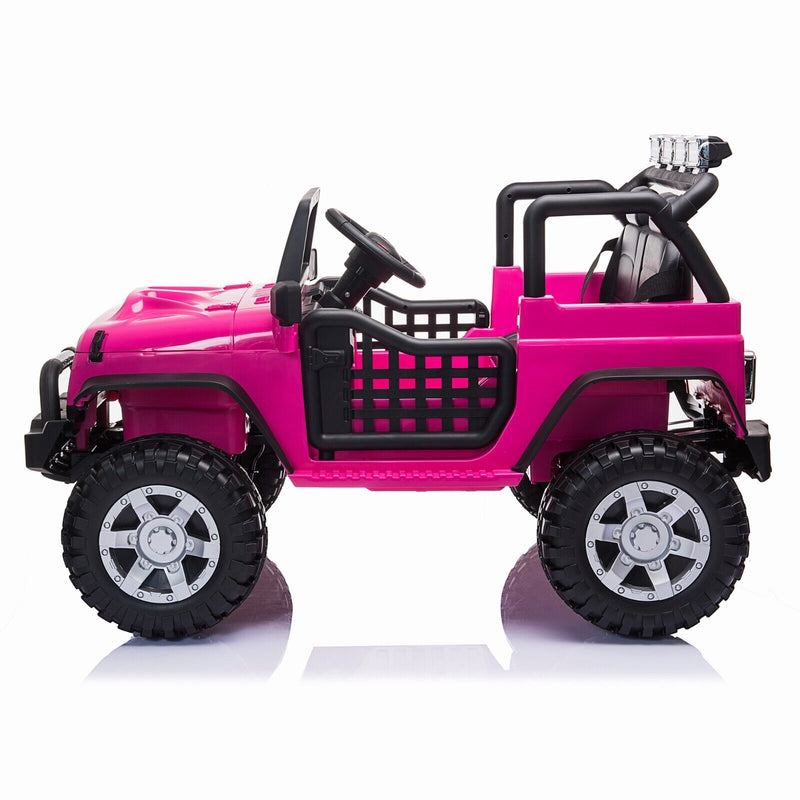 TOBBI 12V Kids Ride-On Truck with Remote Control and Electric Battery Power