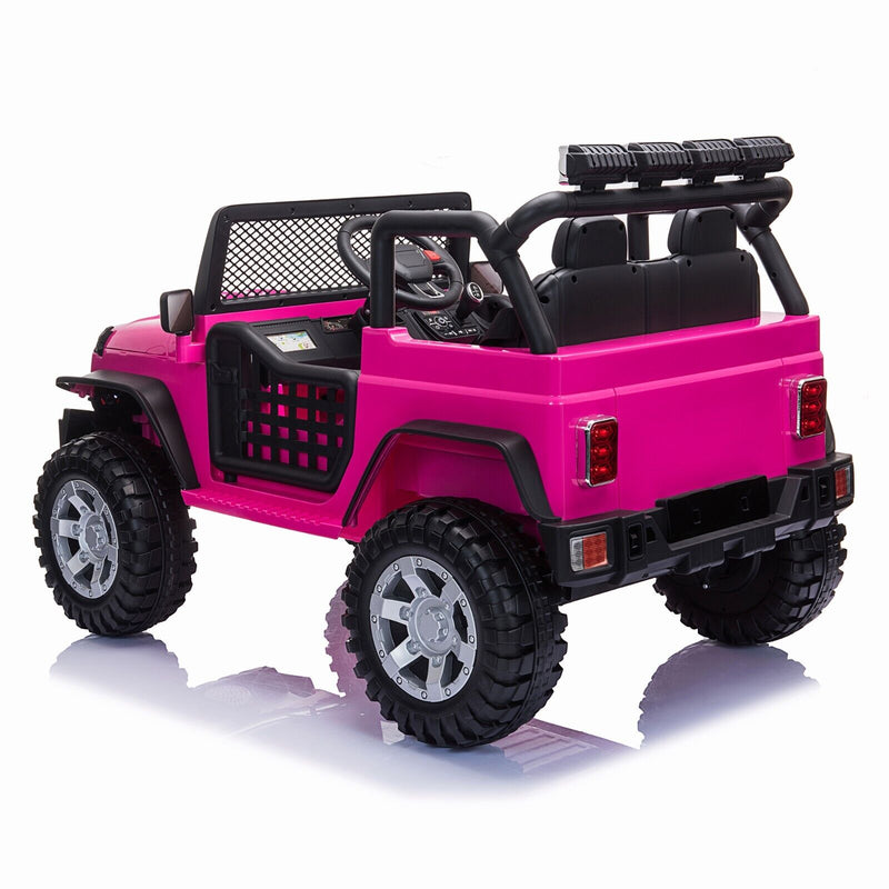 TOBBI 12V Kids Ride-On Truck with Remote Control and Electric Battery Power