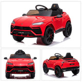 TOBBI 12V Lamborghini Urus Kids Ride-On Car with Remote Control - Licensed Electric Toy in 4 Vibrant Colors
