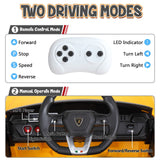 TOBBI 12V Lamborghini Urus Kids Ride-On Car with Remote Control - Licensed Electric Toy in 4 Vibrant Colors