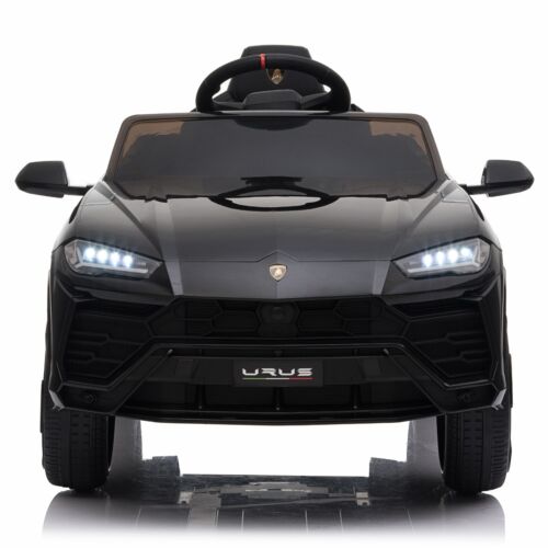 TOBBI 12V Lamborghini Urus Licensed Kids Ride on Car with Music - Black