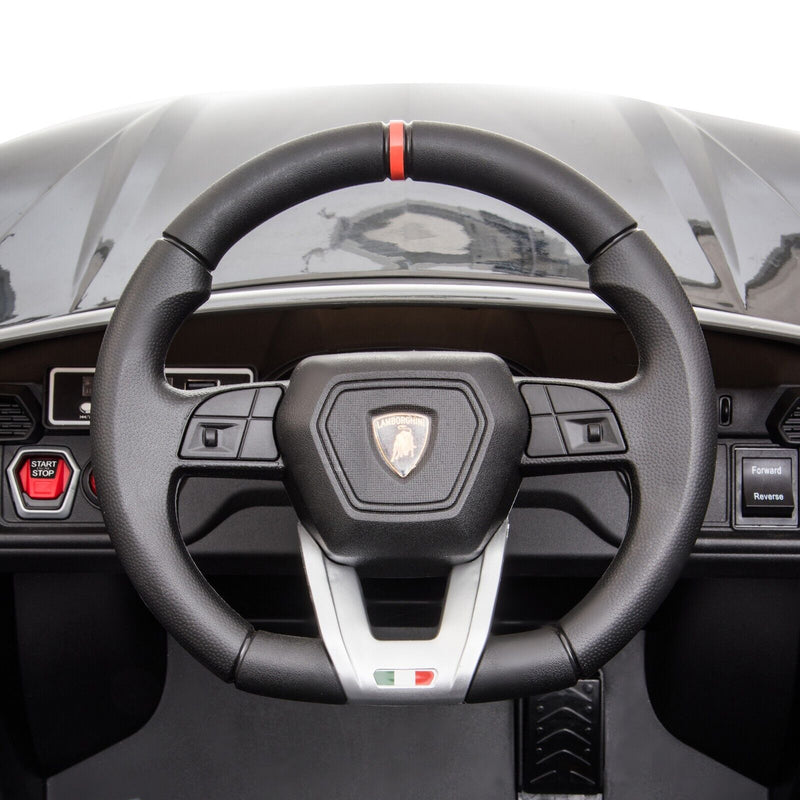 TOBBI 12V Lamborghini Urus Licensed Kids Ride on Car with Music - Black