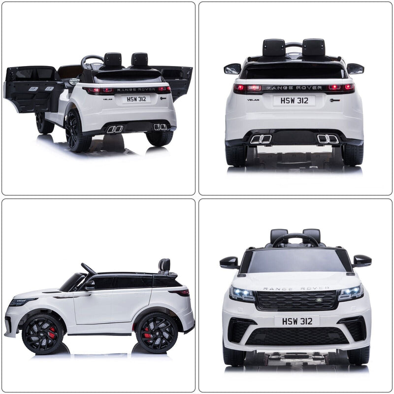 TOBBI 12V Licensed Kids Electric SUV Range Rover Velar with Remote Control