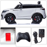 TOBBI 12V Licensed Kids SUV Ride-On Car with 2.4G RC and Soft Start Technology
