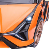 TOBBI 12V Licensed Lamborghini Sian Battery Powered Ride On Car for Kids with Remote Control