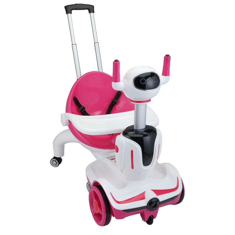 TOBBI 3-in-1 Electric Ride-On Car: Scooter, Robot, and Buggy for Kids with Remote Control