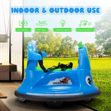 360° Spinning Electric Ride-On Bumper Car with Remote Control