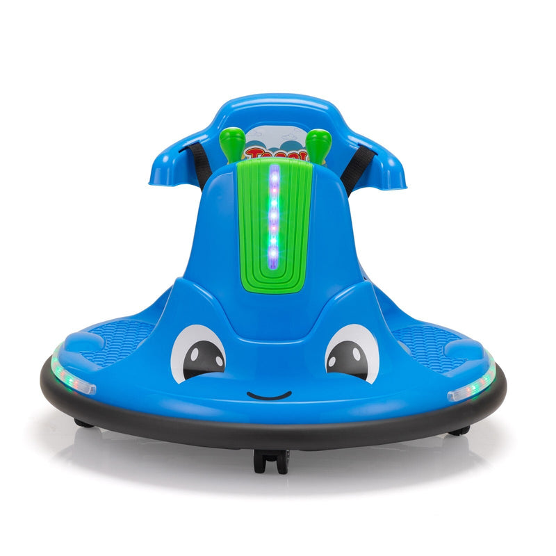 360° Spinning Electric Ride-On Bumper Car with Remote Control