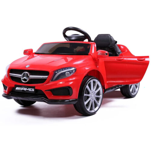 TOBBI 6V Kids Electric Ride-On Mercedes Benz Car in Red