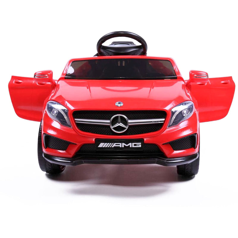 TOBBI 6V Kids Electric Ride-On Mercedes Benz Car in Red