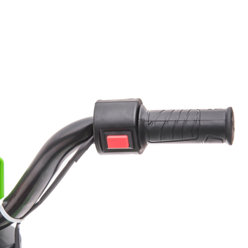 TOBBI Kids Electric Motorbike with Training Wheels - All-in-One Kid-Powered Ride