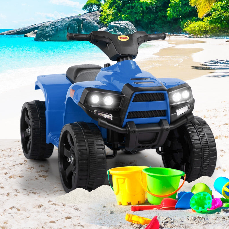 Electric Kids 4-Wheeler ATV Ride-On Toy with LED Speed Indicator