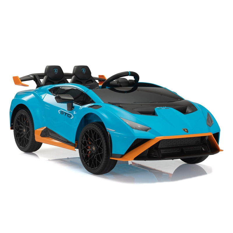 TOBBI Licensed Lamborghini RC 12V Electric Ride-On Car for Kids