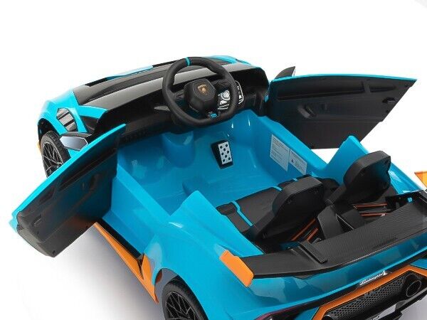 TOBBI 12V Kids Electric Lamborghini STO Sports Car with Remote Control