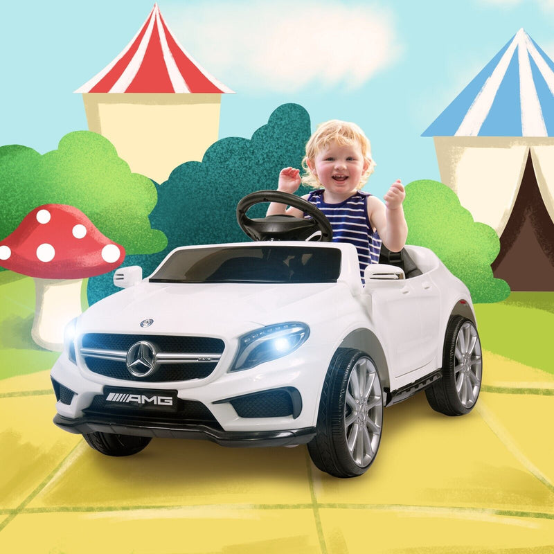 TOBBI Mercedes Benz Licensed Kids Electric Ride-On Car with Remote Control and MP3 Player