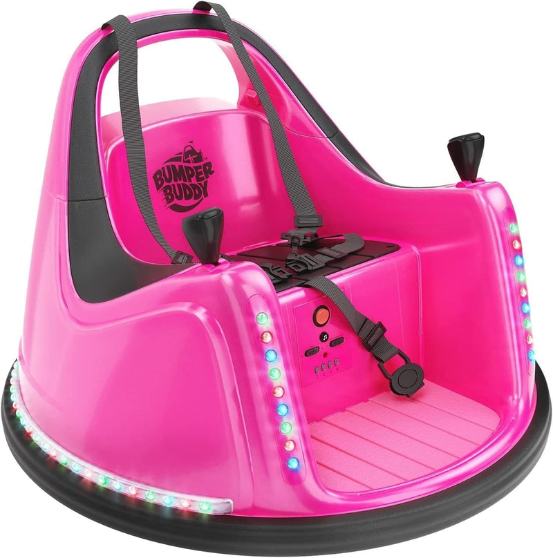 Toddler Electric Bumper Car with 360-Degree Spin and Rechargeable Battery