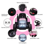 Electric Remote Control Ride-On Car for Toddlers Ages 3-6 Battery Powered