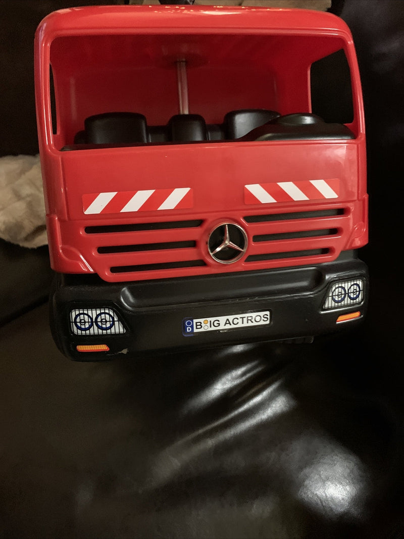 Mercedes Dump Truck Ride-On Toy for Toddlers with Sturdy Wheels