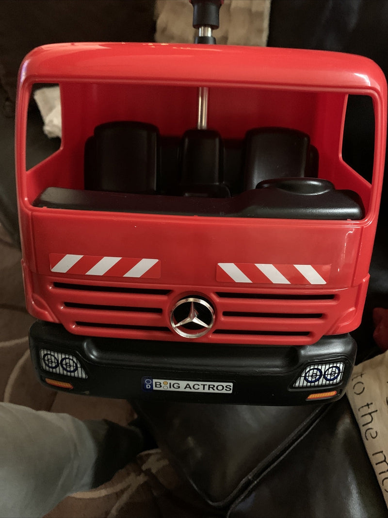 Mercedes Dump Truck Ride-On Toy for Toddlers with Sturdy Wheels