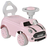 Toddler Ride-On Foot-to-Floor Sliding Car Toy in Pink