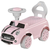 Pink Toddler Ride-On Toy with Horn and Safety Features for Ages 18-36 Months