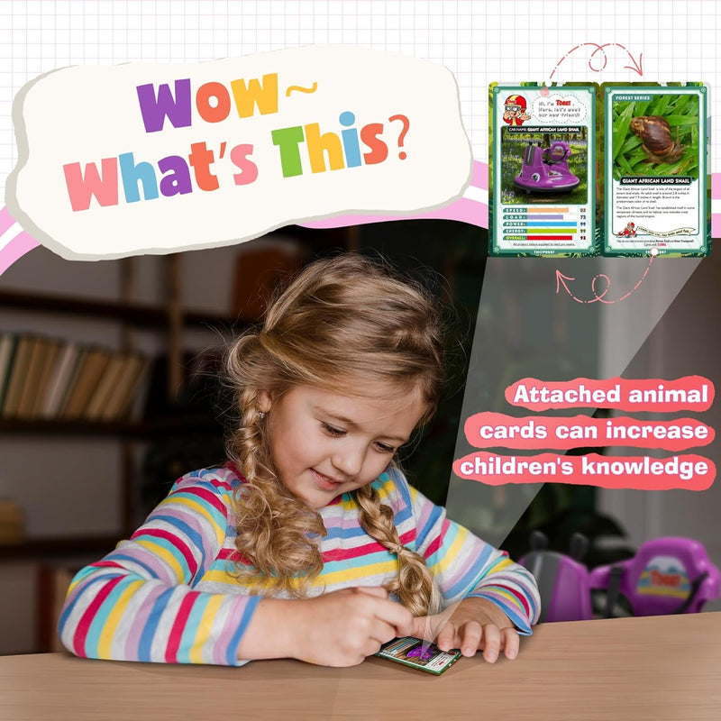 12V Electric Snail-Shaped Ride-On Bumper Car for Toddlers with Remote Control