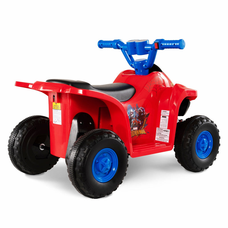 6-Volt Electric Spiderman ATV Ride-On Toy for Toddlers and Kids
