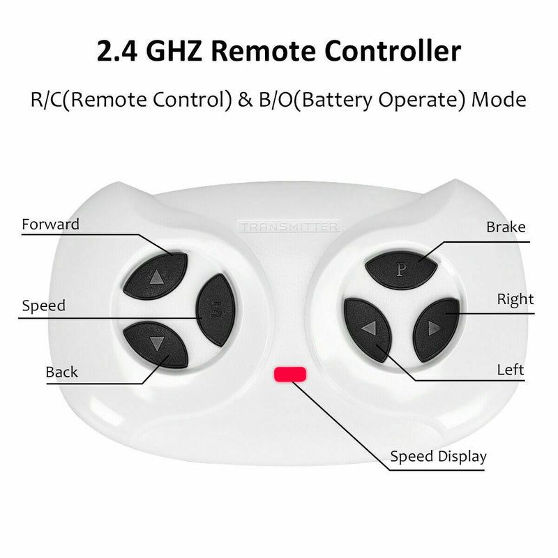 Electric Ride-on Truck for Kids with 2.4 GHZ Remote Control