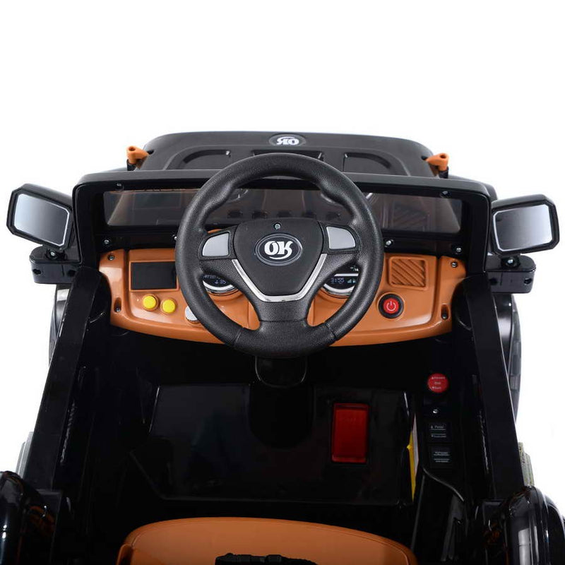 12V Electric Kids Ride-On Truck with Remote Control and Lights