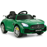 12V Electric Ride-On Car for Kids Licensed Mercedes-Benz GTR Battery Powered