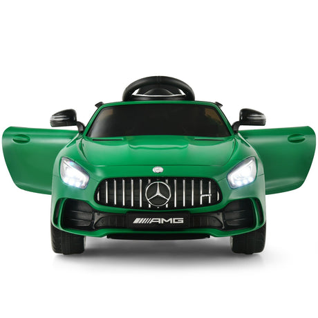 12V Electric Ride-On Car for Kids Licensed Mercedes-Benz GTR Battery Powered