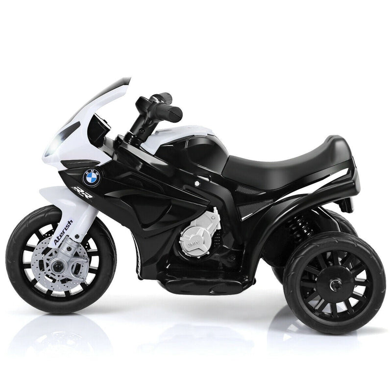 6V Electric 3-Wheel Ride-On Motorcycle for Kids Licensed BMW Design