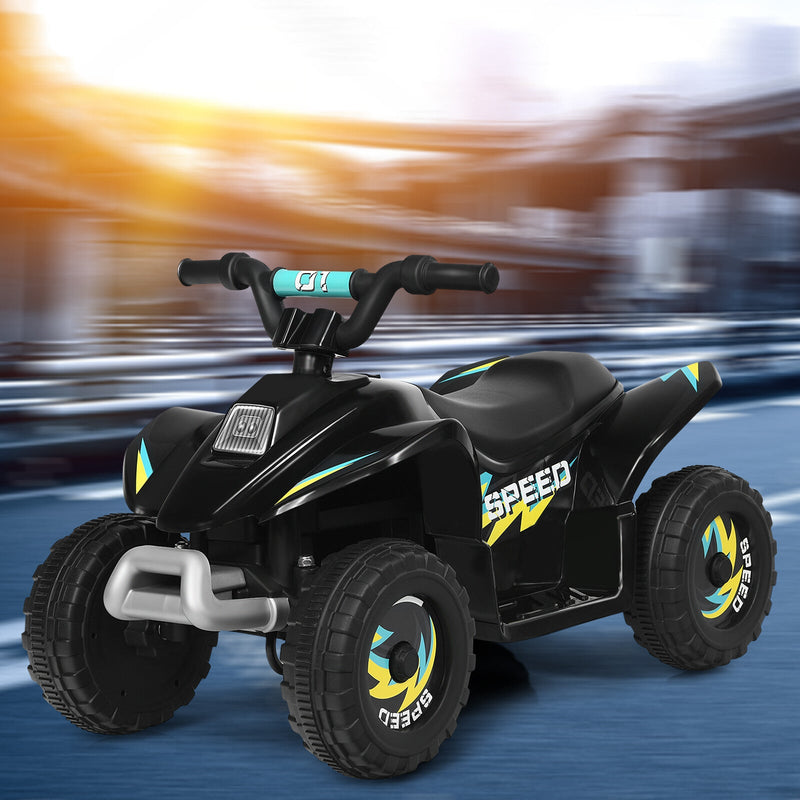 6V Battery-Powered Mini Electric Quad ATV Ride-On Toy for Toddlers