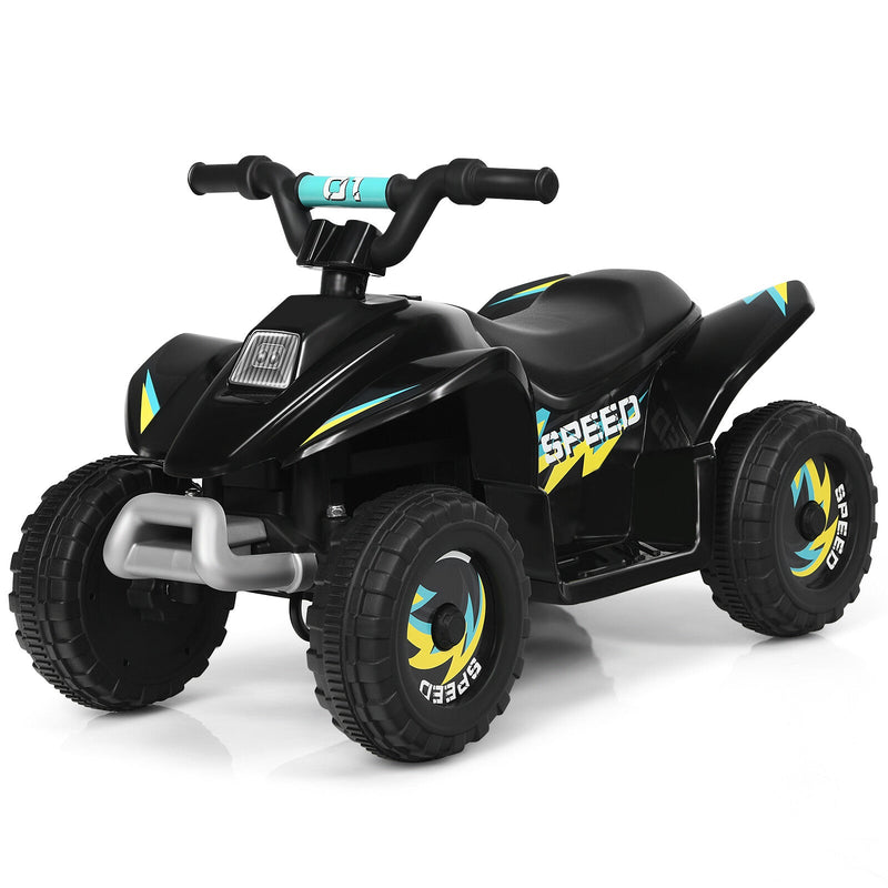 6V Battery-Powered Mini Electric Quad ATV Ride-On Toy for Toddlers