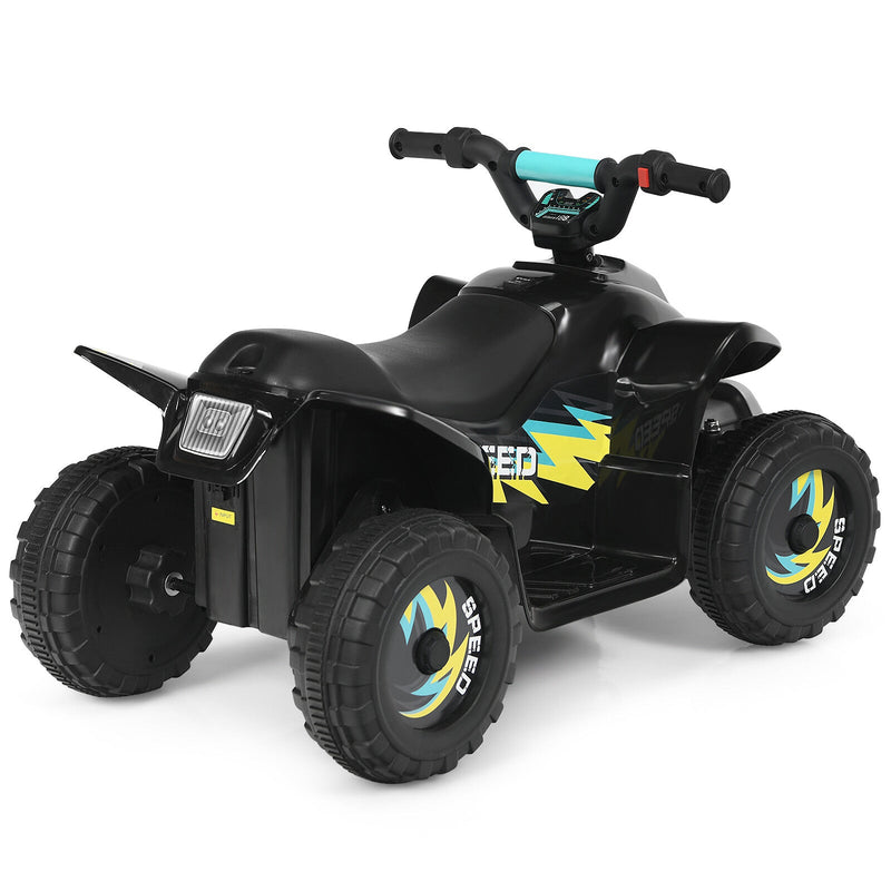 6V Battery-Powered Mini Electric Quad ATV Ride-On Toy for Toddlers
