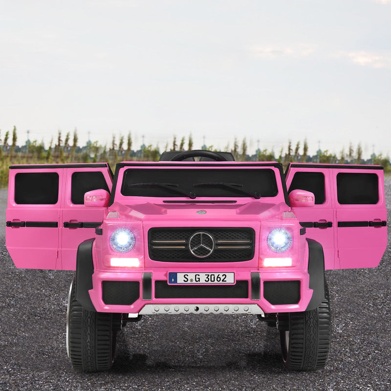 Licensed Mercedes-Benz 12V Electric Battery-Powered Kids RC Ride-On Car