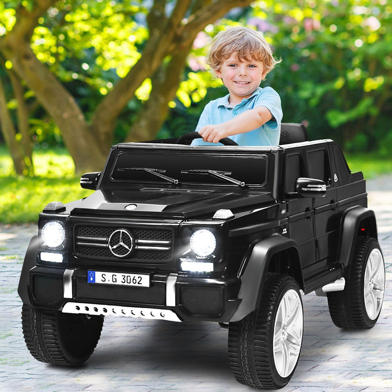 Licensed Mercedes-Benz 12V Electric Battery-Powered Kids RC Ride-On Car