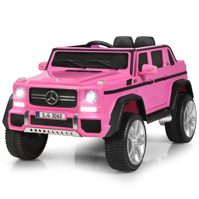 Licensed Mercedes-Benz 12V Electric Battery-Powered Kids RC Ride-On Car