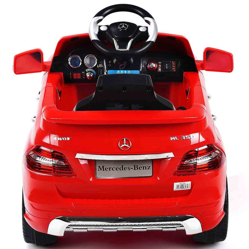 Licensed 6V Electric Kids Ride-On Car Toy Red Mercedes ML350
